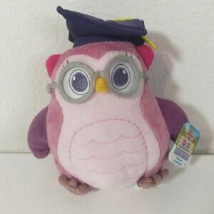 Disney Junior Doc McStuffins Toy Hospital Professor Hootsburgh Owl 6" Plush
